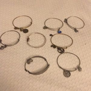 Lot of 8 Alex and Ani Bracelets